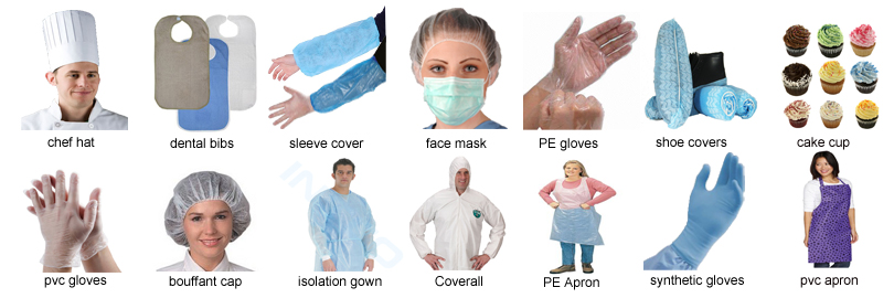 Disposable personal safety products