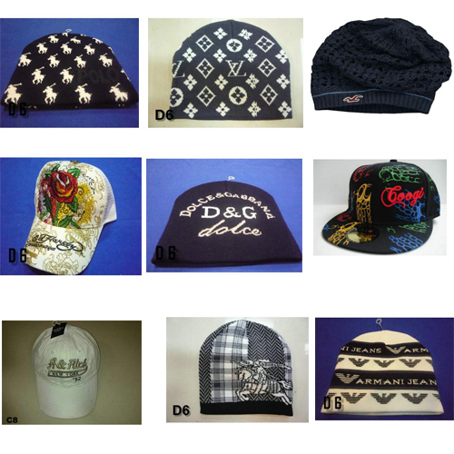 high quality Dolce&Gabbana Ed Hardy Fendi G-Star ect famous brand hats