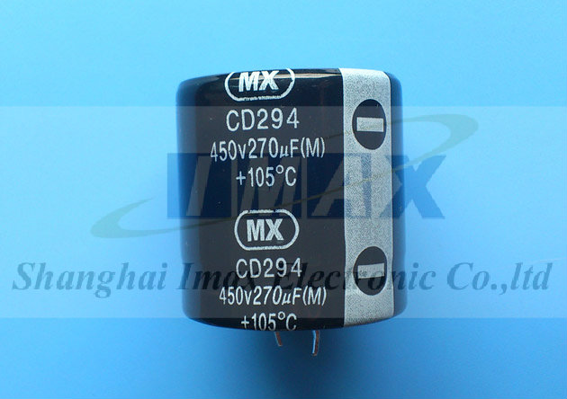 CD294 105C Snap in electrolytic capacitor
