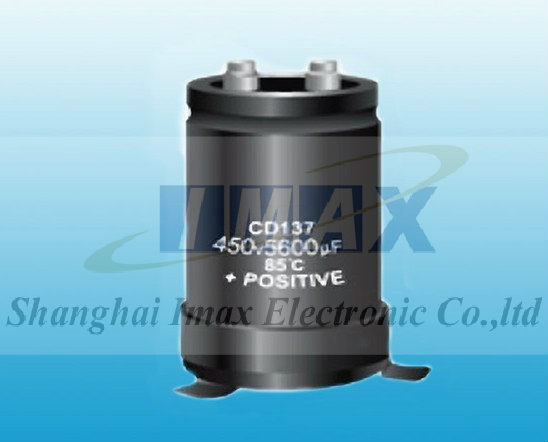 CD137 5000H 85C Screw electrolytic capacitor 