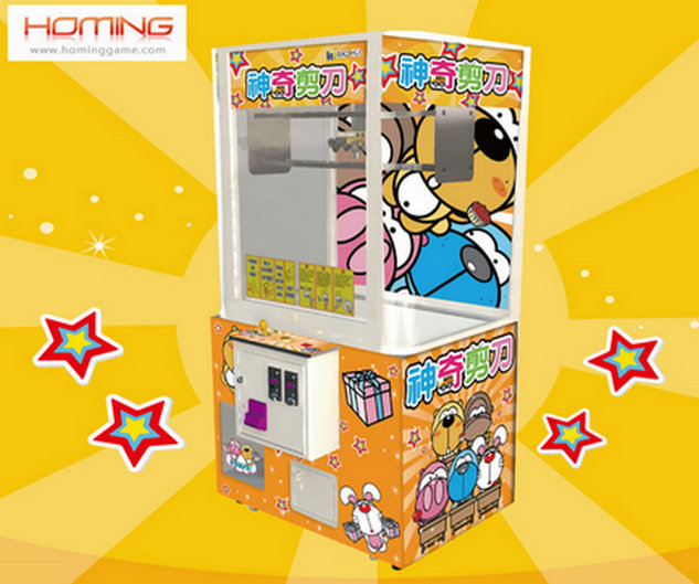 Cut string prize game machine HomingGame-COM-054
