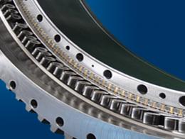 Trip-row Cylindrical Roller Combined Slewing Bearing