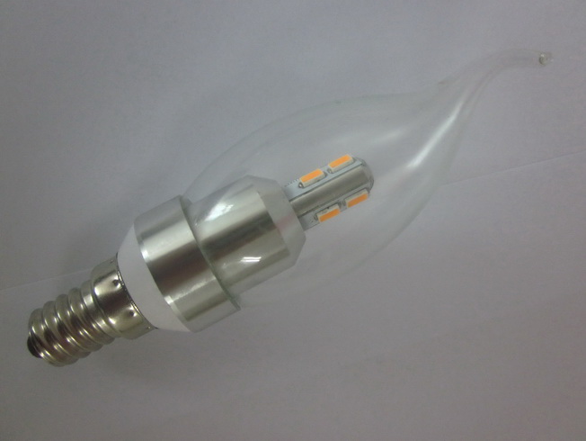 LED 蜡烛灯 水晶灯光源 吊灯节能灯 球泡灯 E14 B15 三星芯片