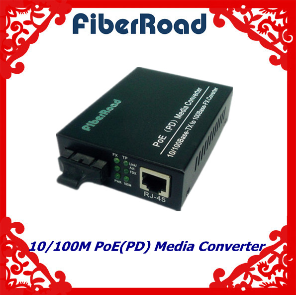 10/100M PoE(PD) Media Converter   