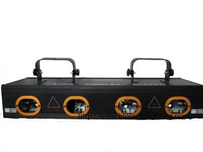 Чатыры аб'ектыва зялёны і чырвоны лазерны святло Motor (BS-6004)
