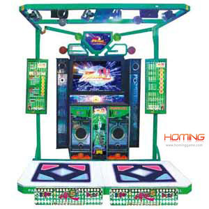 Crazy and stimulate dancing game machine Dancer 5 (hominggame-COM-420)