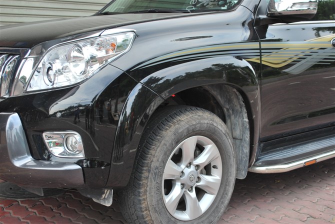 ABS blowing fender trims / fender flare / eyebrow for Toyota Prado 2010