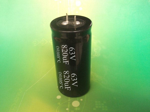 Snap-in Capacitor 820uF 63V,Electrolytic Capacitor,Power Supply Capacitor