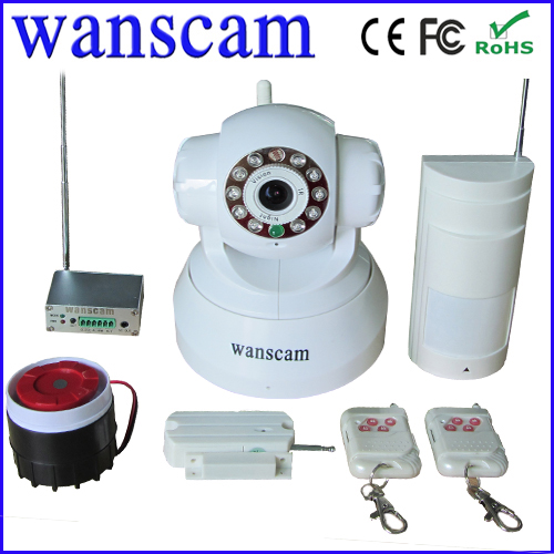 Popular alarm whistle ip camera wifi angle remote control in surveillance