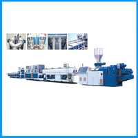  PVC Twin-pipe Production Line/plastic pipe extruder/ 