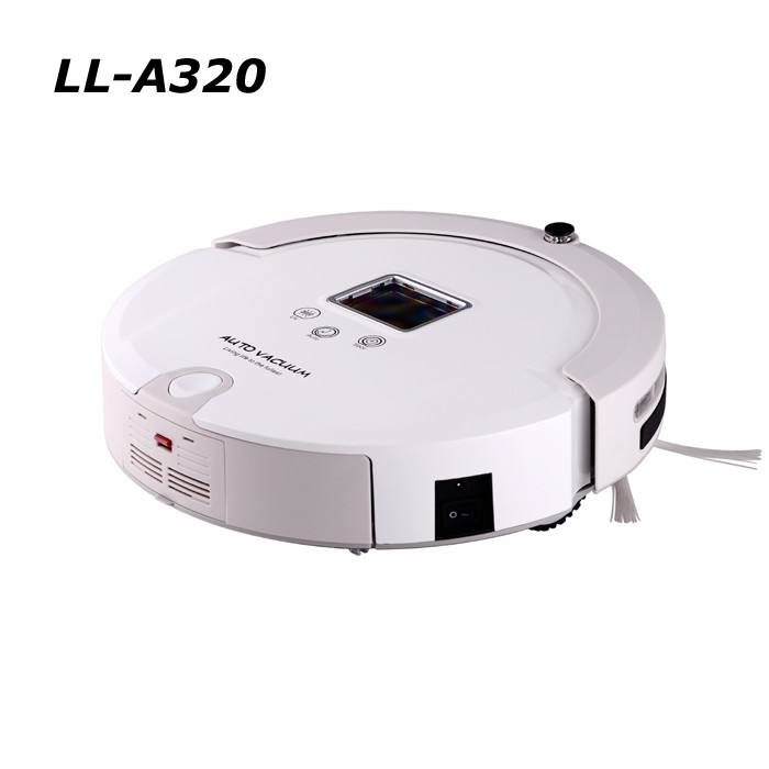 4 In 1 Multifunctional Robot Vacuum Cleaner (Sweep,Vacuum,Mop,Sterilize),LCD,Touch Button,Schedule Work,Virtual Wall,Auto Charge