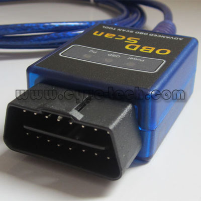  ТИЦ-В07,кабель OBD-II авто код читателя, диагностический кабель, мини-USB