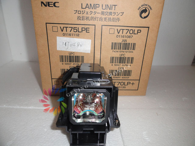 Проектор лампы для NEC LT280 vt75lp для LT380 VT470 VT670 VT676 VT675