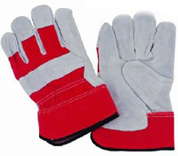 10.5 Split Cowhide Leather Work Gloves