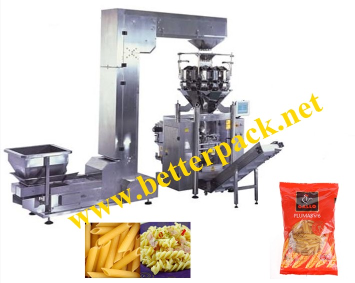 automatic sugar pasta weighing packing line