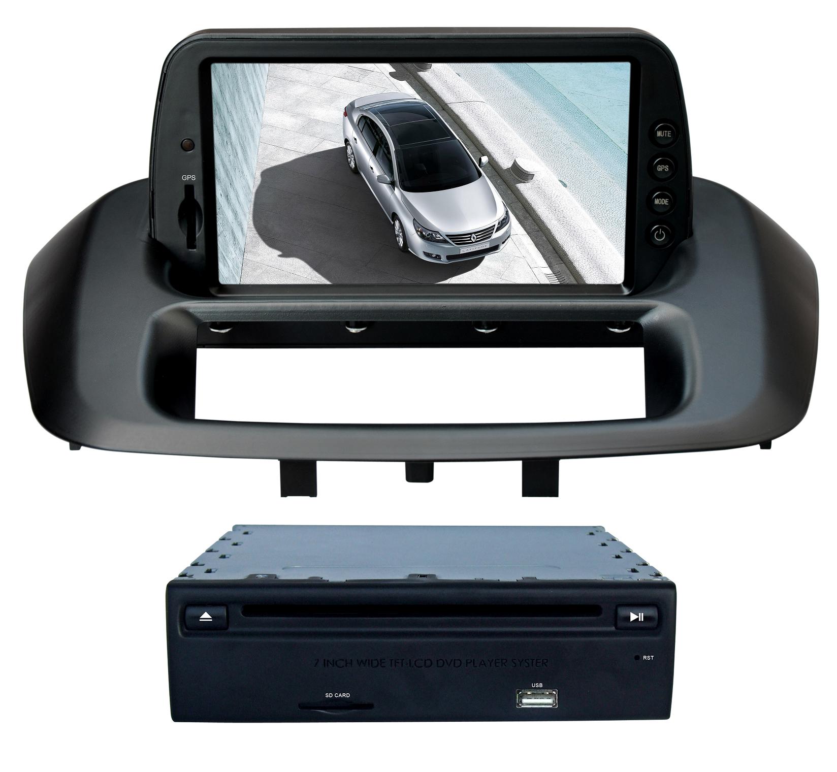 Автомобильный GPS TFT-дисплей DVD-плеер для Renault_Fluence
