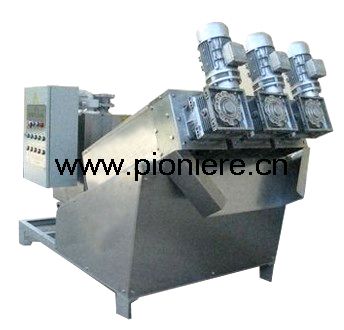 screw filter press for wastewater treatment
