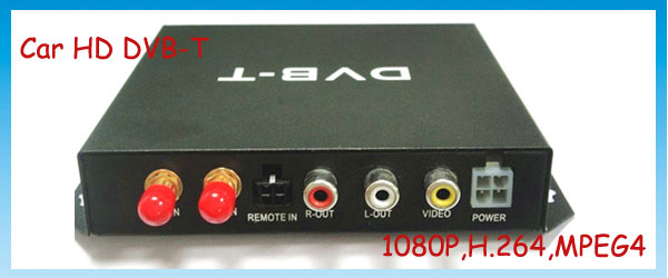 Car DVB-T with 1080P,MPEG4 and PVR