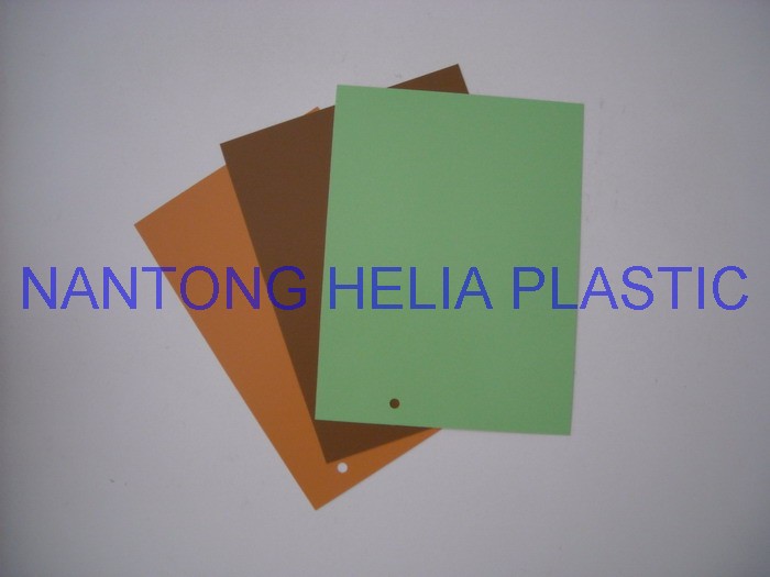 Rigid pvc film/sheet-- for molding, vacuum and thermoforming