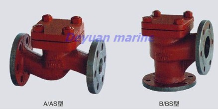 marine flange cast iron check valve