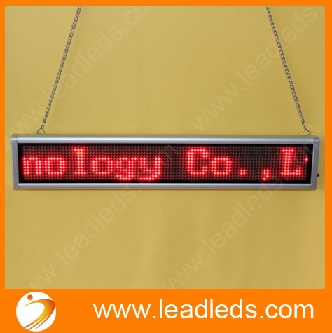 Scrolling Led moving sign