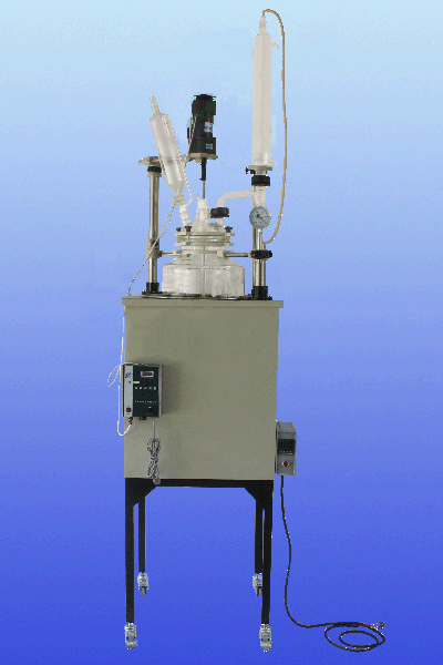 HEB-80L Jacketed Glass Reactor 