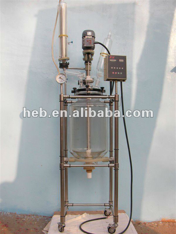 EX-50L Jacketed Glass Reactor