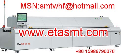 Lead free hot air reflow oven