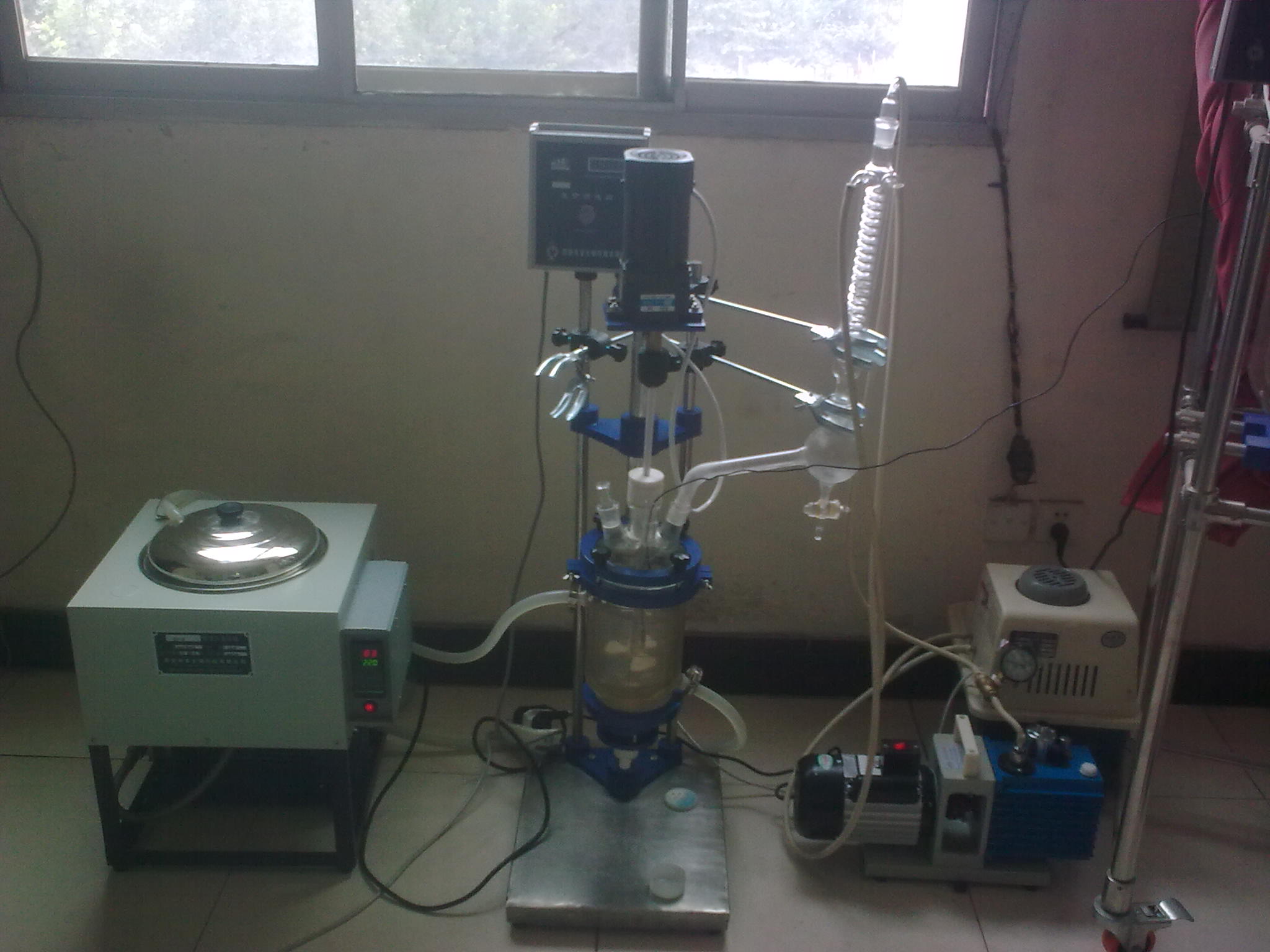 3L Jacketed Glass Reactor 