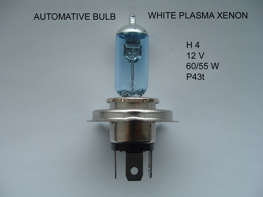 Auto Halogen Bulb H4 12V 60/55W Super white(Blue)