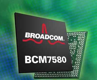 Продажи процессоров компании Broadcom 