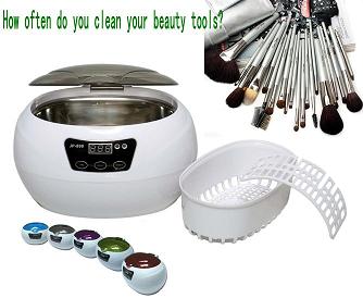 mini beauty tool ultrasonic cleaner