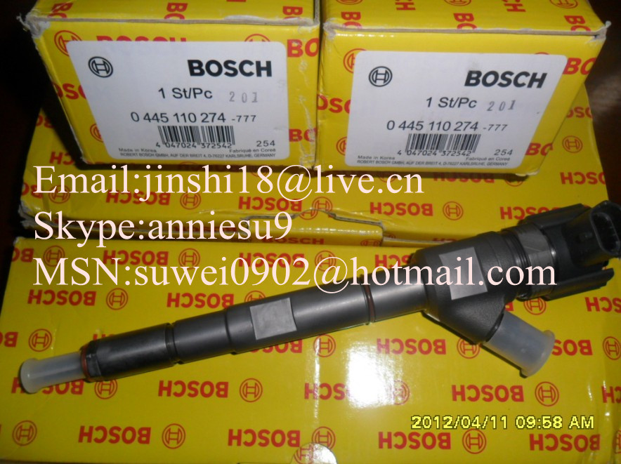 Bosch Common Rail Injector 0445110274 For HYUNDAI 33800-4A500