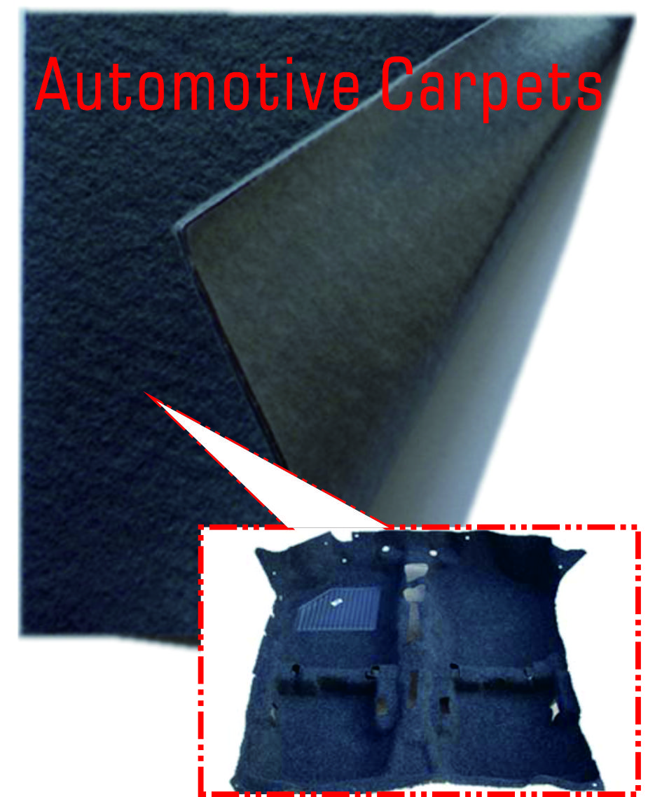 Auto/Car Carriage Carpet Nonwoven Fabric(Raising)