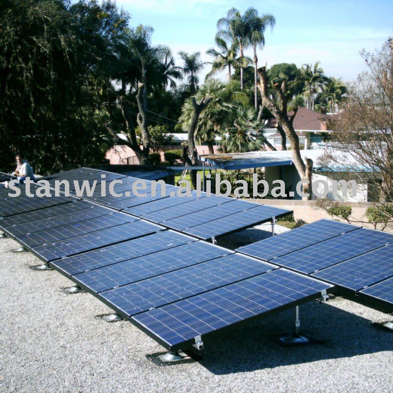 открытые наземные солнечные установки