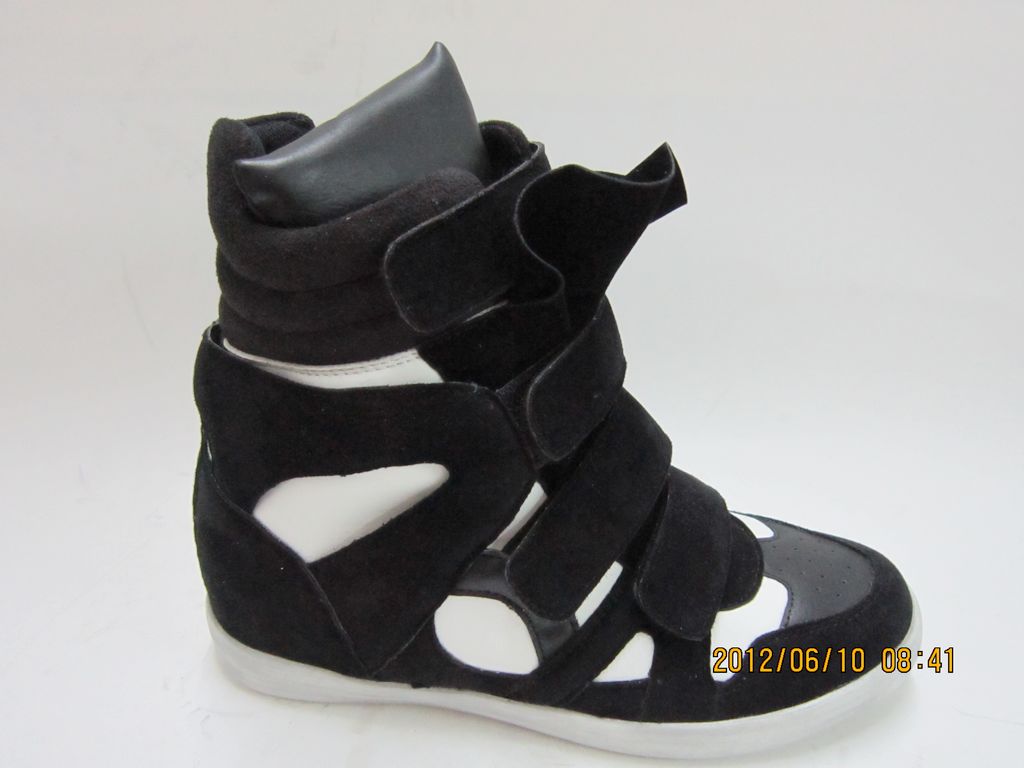 women's fashion shoes,wedge shoes,inner high heel shoe,