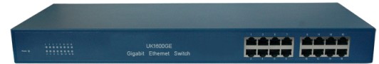 Гигабитный Ethernet-коммутатор UK1600GE(16-портовый)