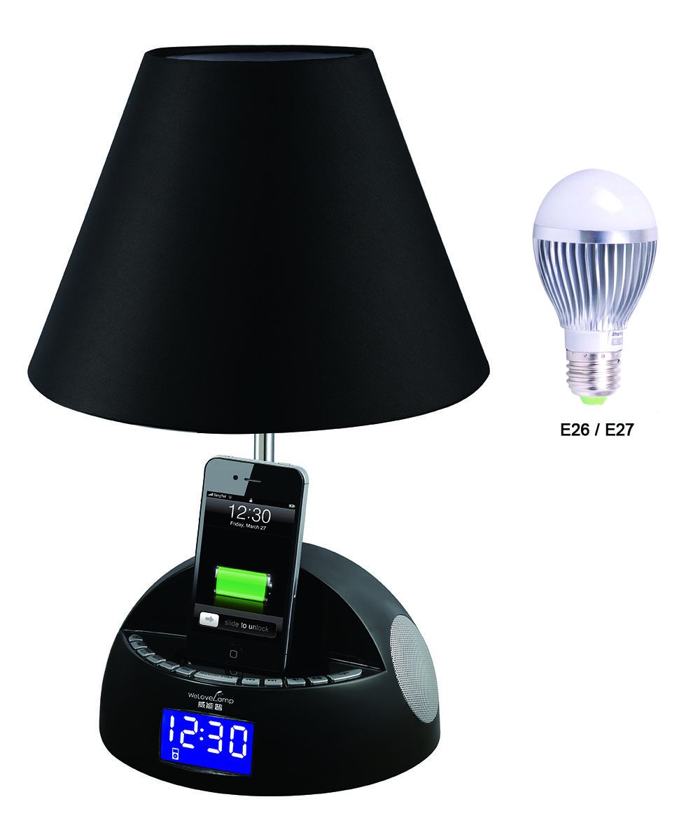 lamp with Charging Audio Play led music Speaker;high quality desk Lamp Speaker 
