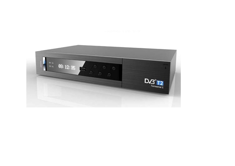 High definition television Set Top Box DVB - T2 digital television receiver dvb t2 tv box