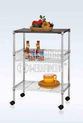 Multifunction Adjustable Metal Kitchen Trolley Cart 2013 