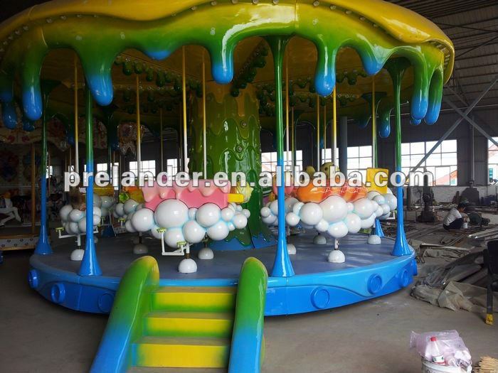 new style amusement equipment outdoor carousel horse