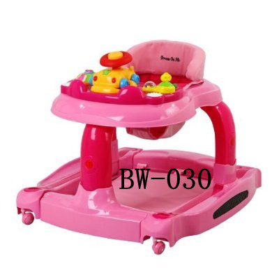 BW-030- Musical Baby Walker- Pink with Mini Tool 