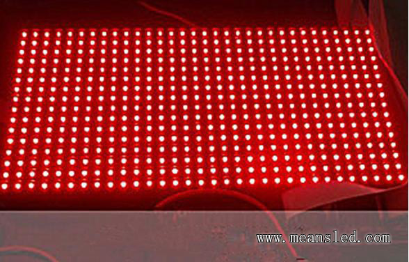 LED dispaly single color P10 