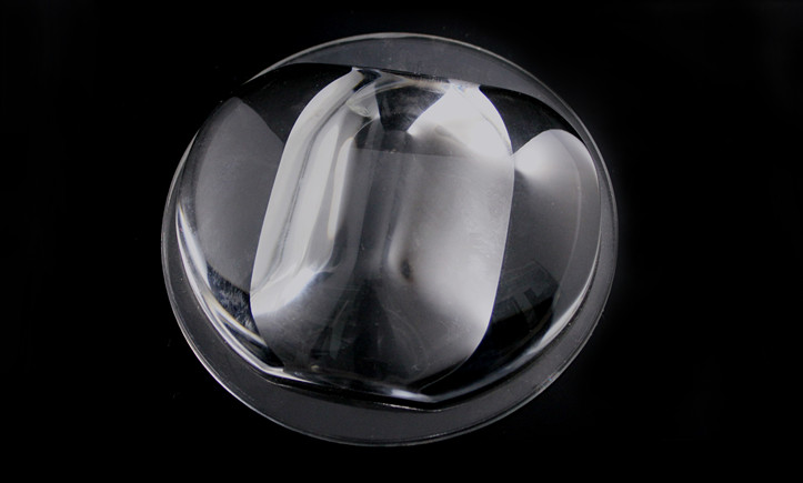 round led street light glass lens 