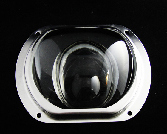 oval led street light glass lens