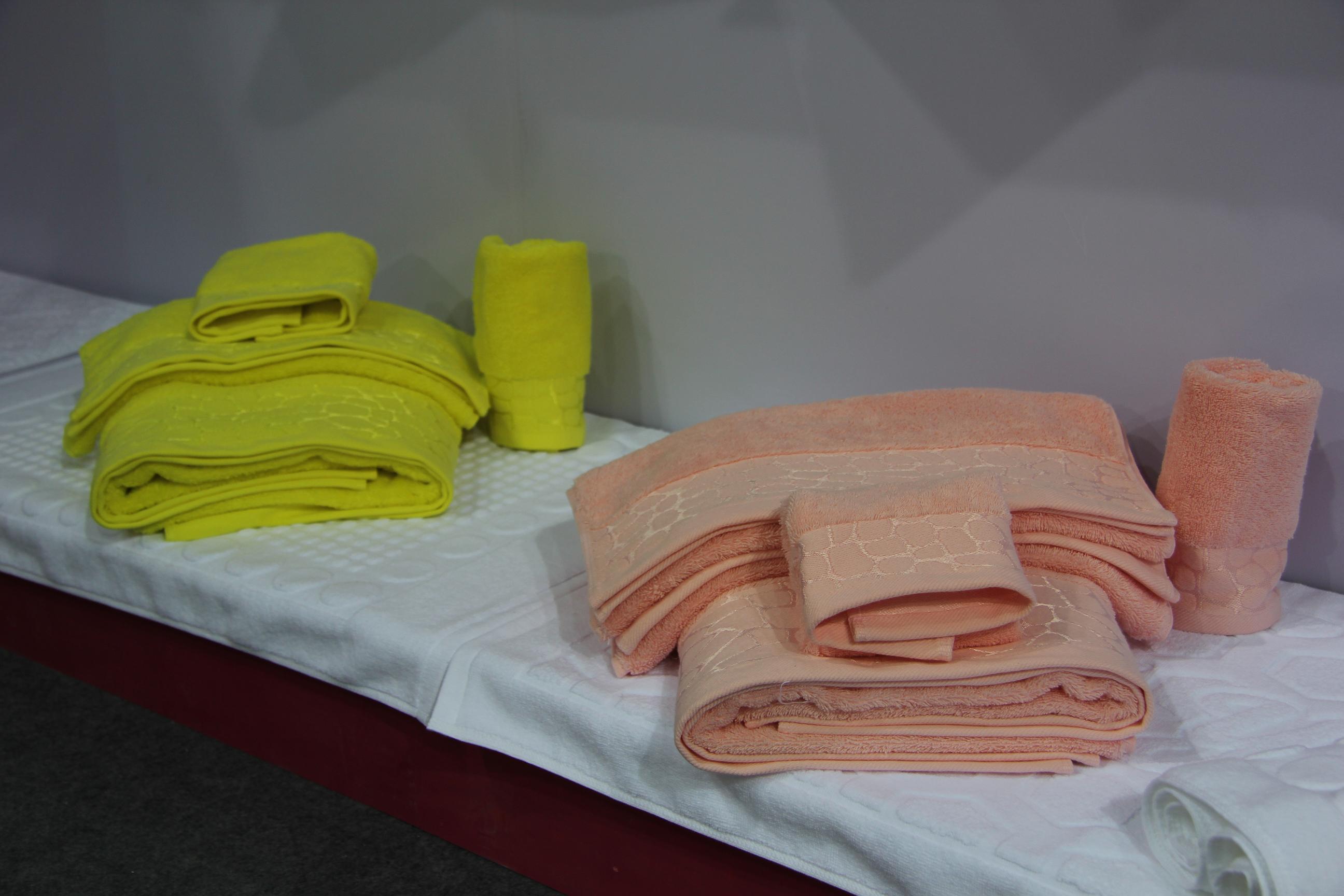 boutique satin hotel hand towel 