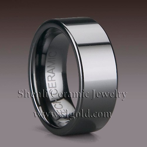 Ceramic Pretty Engagement Ring 