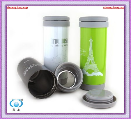 S/S 201 vacuum thermos flask with filter net SL-3950