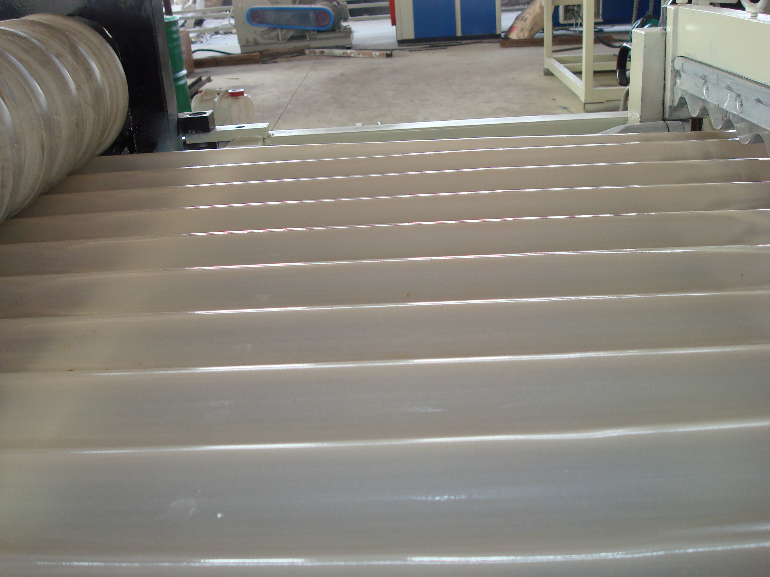 PVC/PP Corrugated Sheet Extrusion 