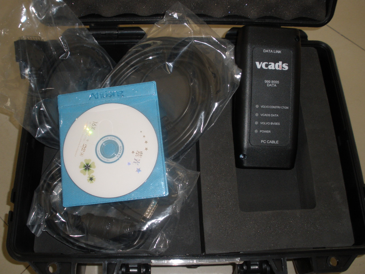 Компания Volvo vcads диагностический интерфейс 9998555